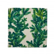 Bonnie and Neil | Napkins | Festive Foliage Green | Set of 4